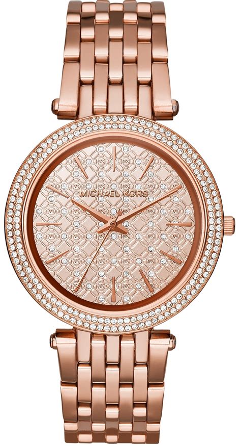 michael kors uhr gold schwarz|michael kors rose gold watch.